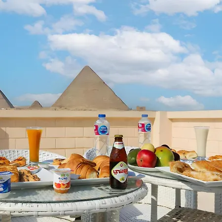 Desert Crown Of The Middle East Pyramids View